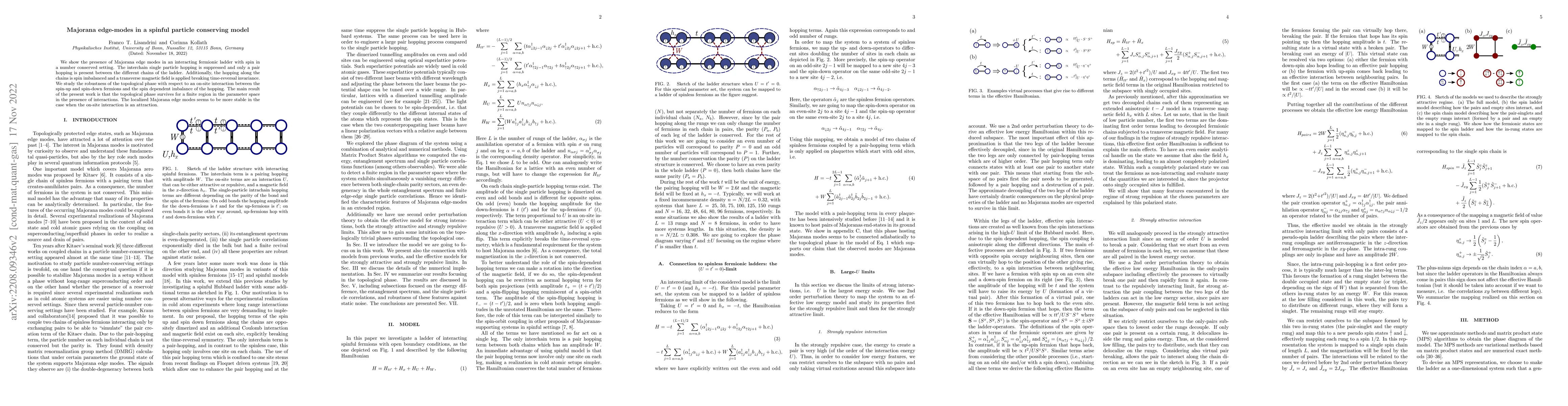 Thumbnail for Majorana edge-modes in a spinful particle conserving model