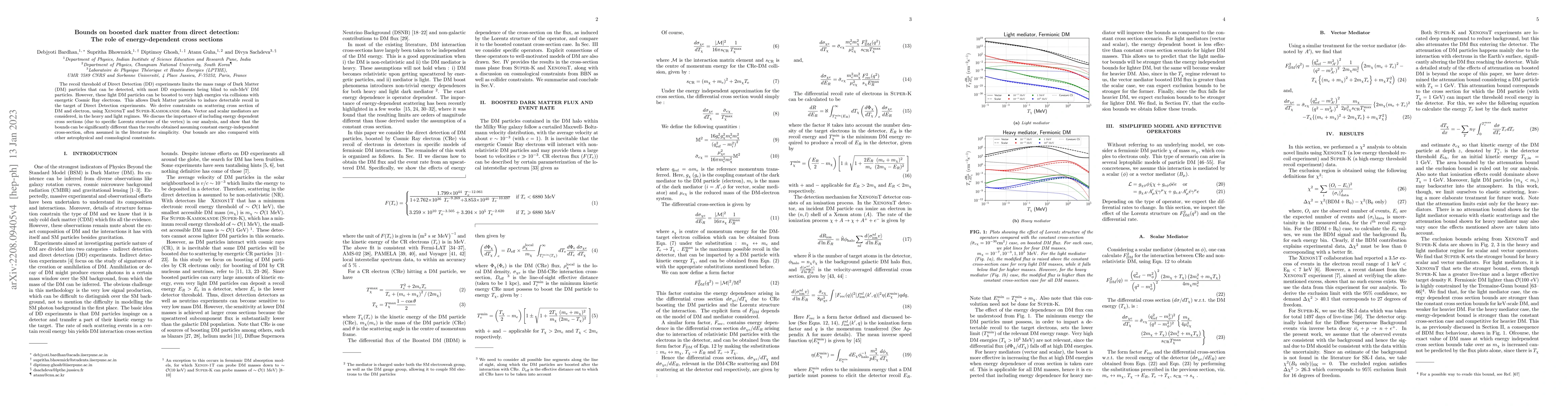 Thumbnail for Bounds on boosted dark matter from direct detection: The role of
  energy-dependent cross sections