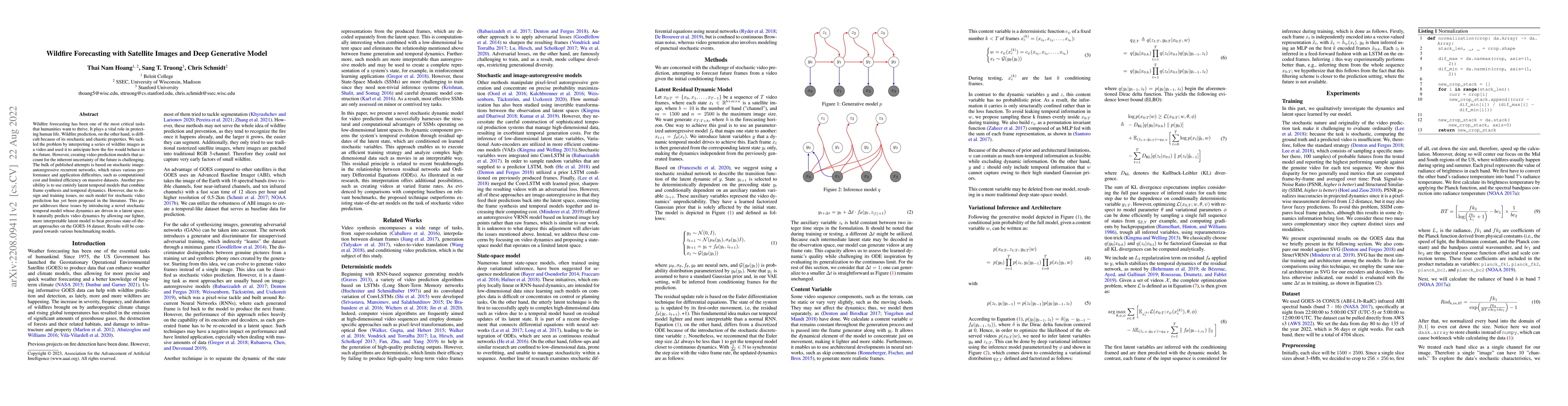 Thumbnail for Wildfire Forecasting with Satellite Images and Deep Generative Model