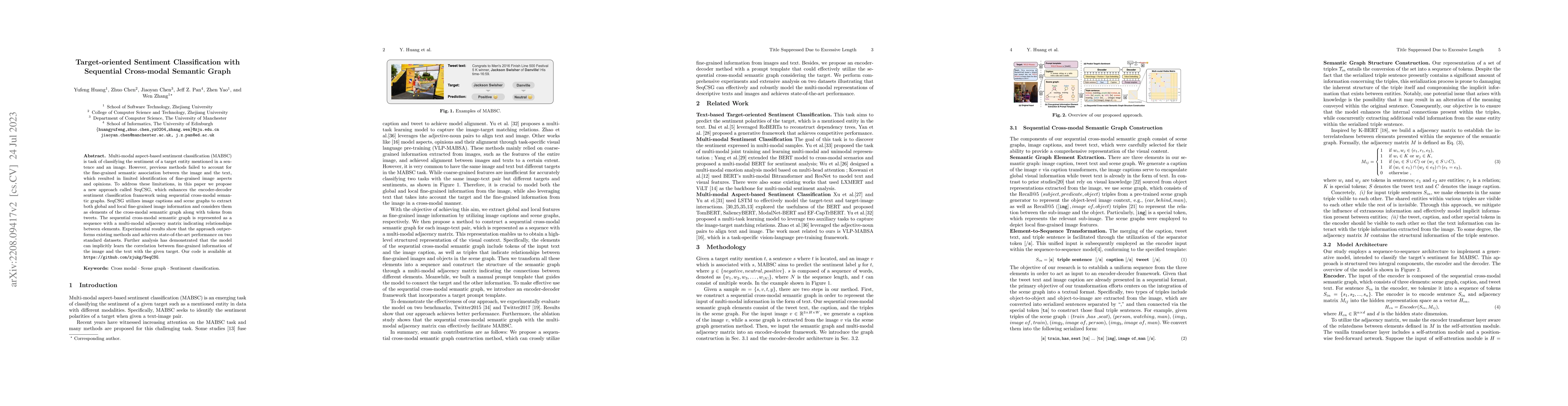Thumbnail for Target-oriented Sentiment Classification with Sequential Cross-modal
  Semantic Graph