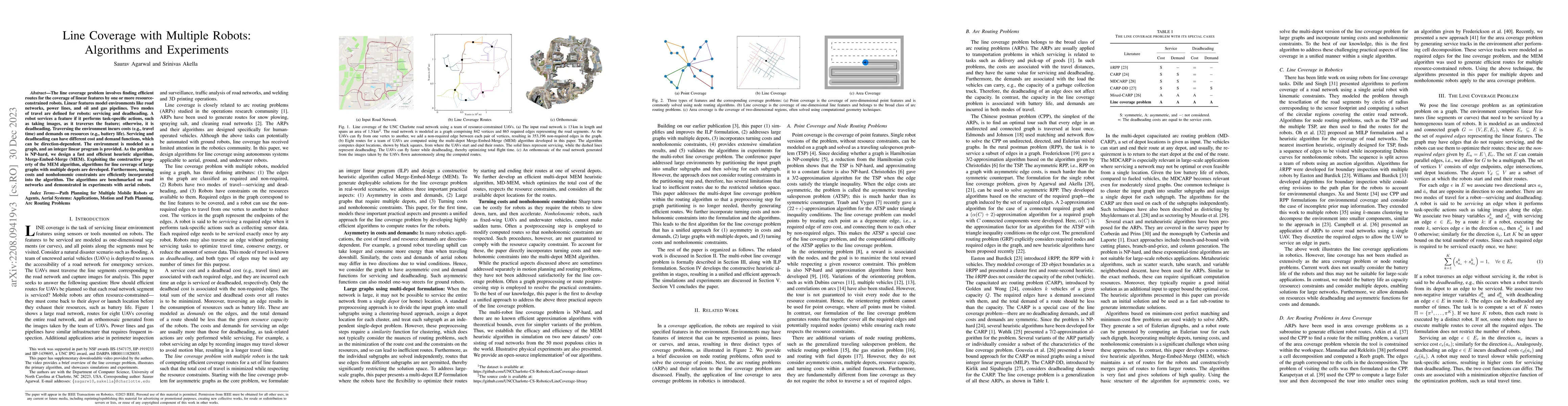 Thumbnail for Line Coverage with Multiple Robots: Algorithms and Experiments