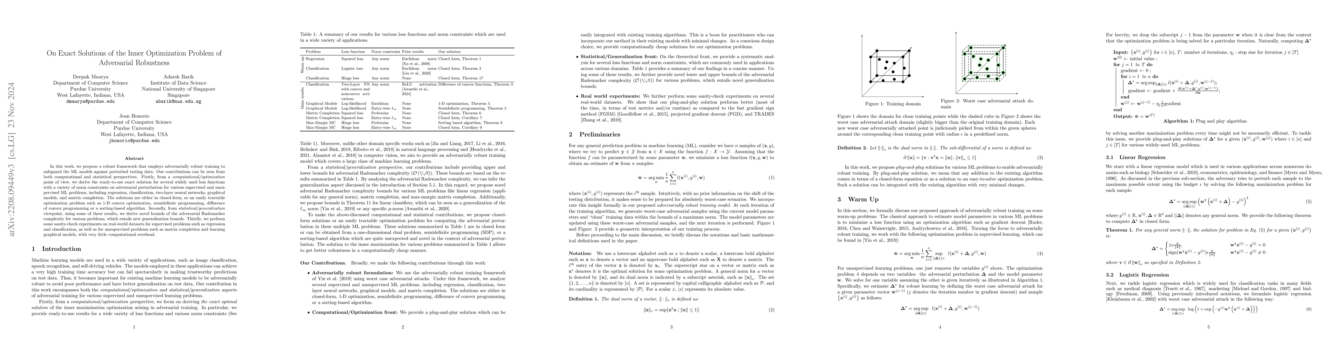 Thumbnail for A Novel Plug-and-Play Approach for Adversarially Robust Generalization