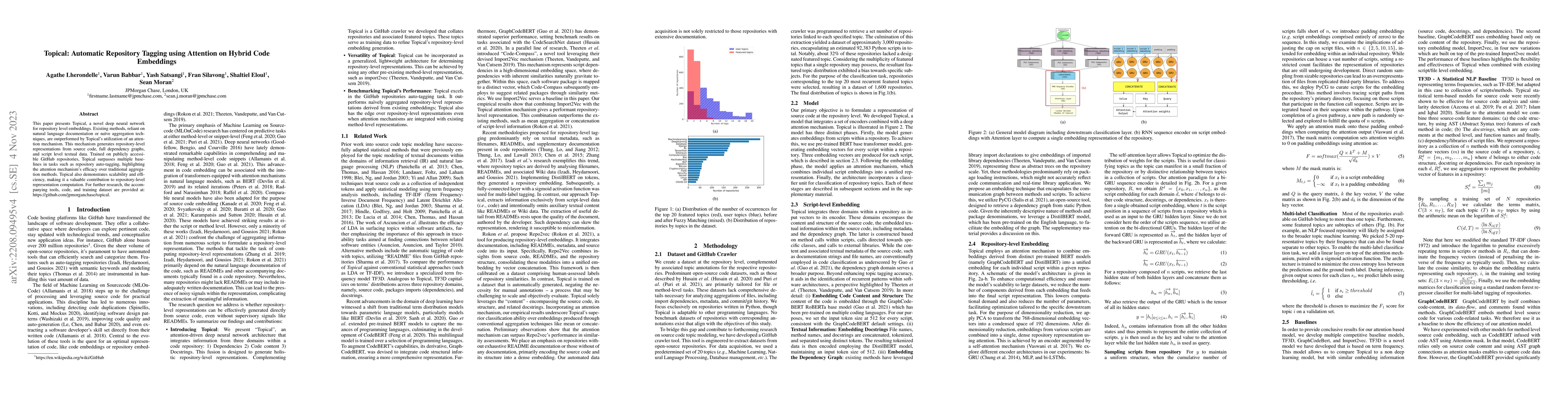 Thumbnail for Topical: Learning Repository Embeddings from Source Code using Attention