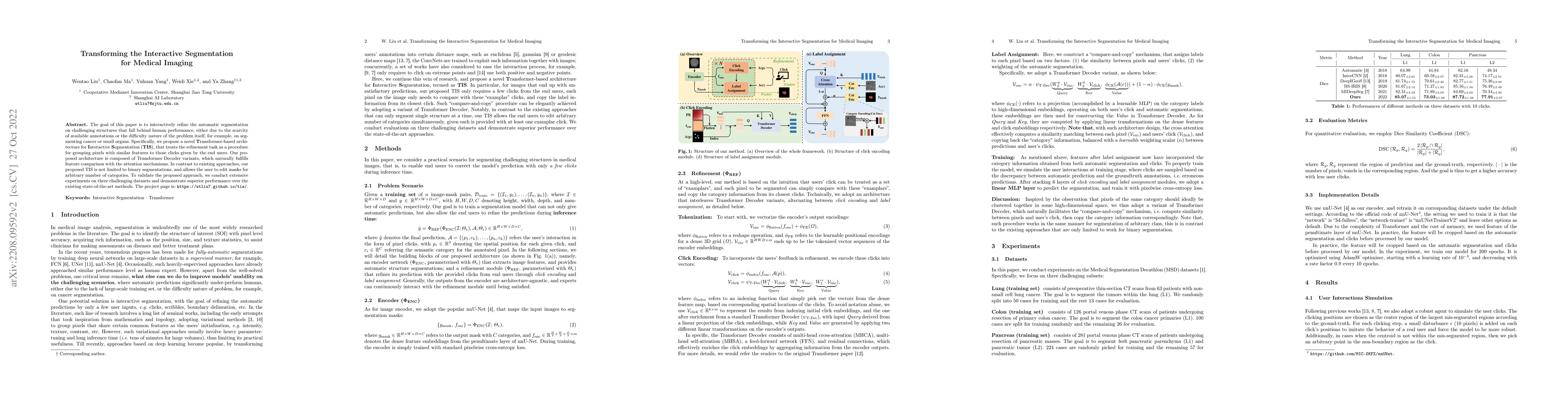 Thumbnail for Transforming the Interactive Segmentation for Medical Imaging