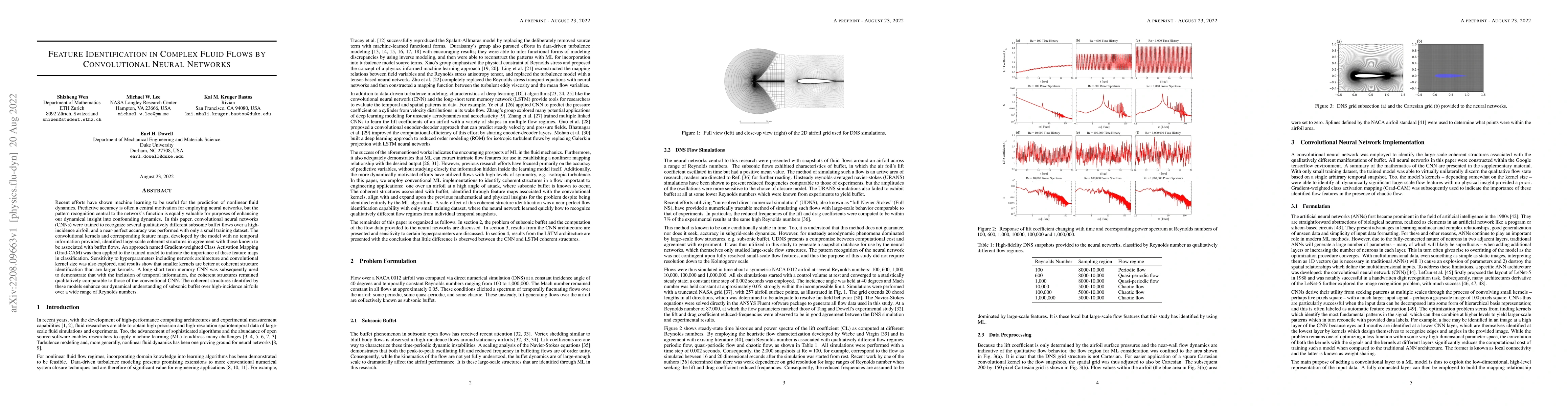 Thumbnail for Feature Identification in Complex Fluid Flows by Convolutional Neural
  Networks