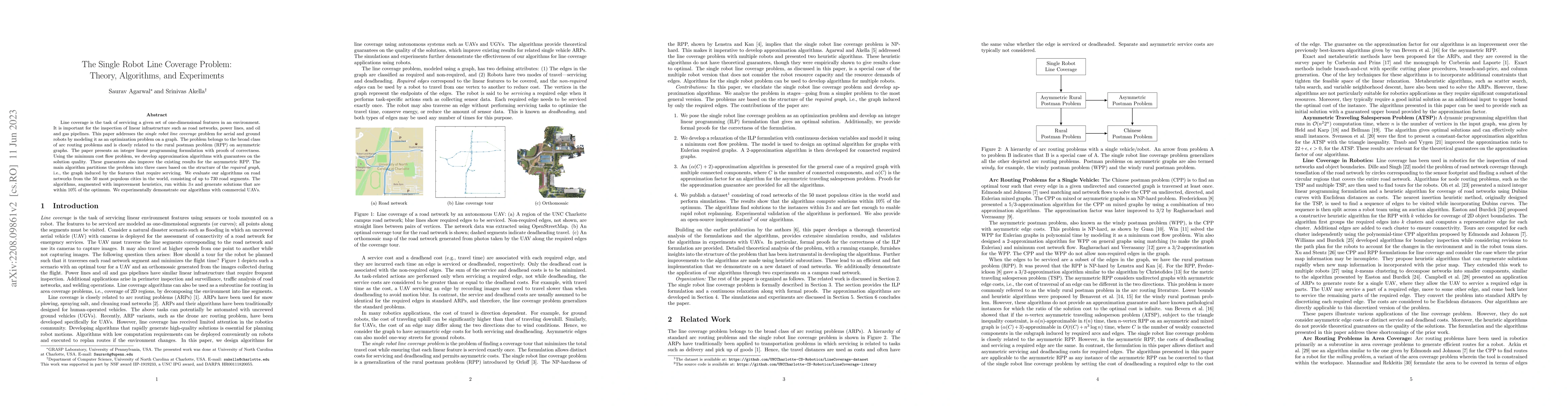 Thumbnail for The Single Robot Line Coverage Problem: Theory, Algorithms, and
  Experiments