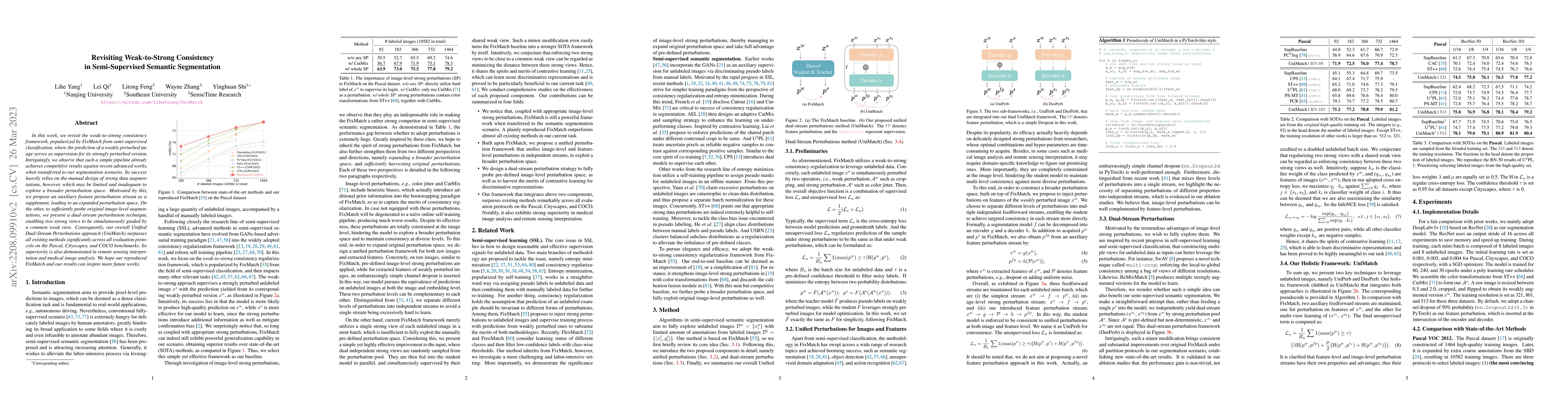 Thumbnail for Revisiting Weak-to-Strong Consistency in Semi-Supervised Semantic
  Segmentation