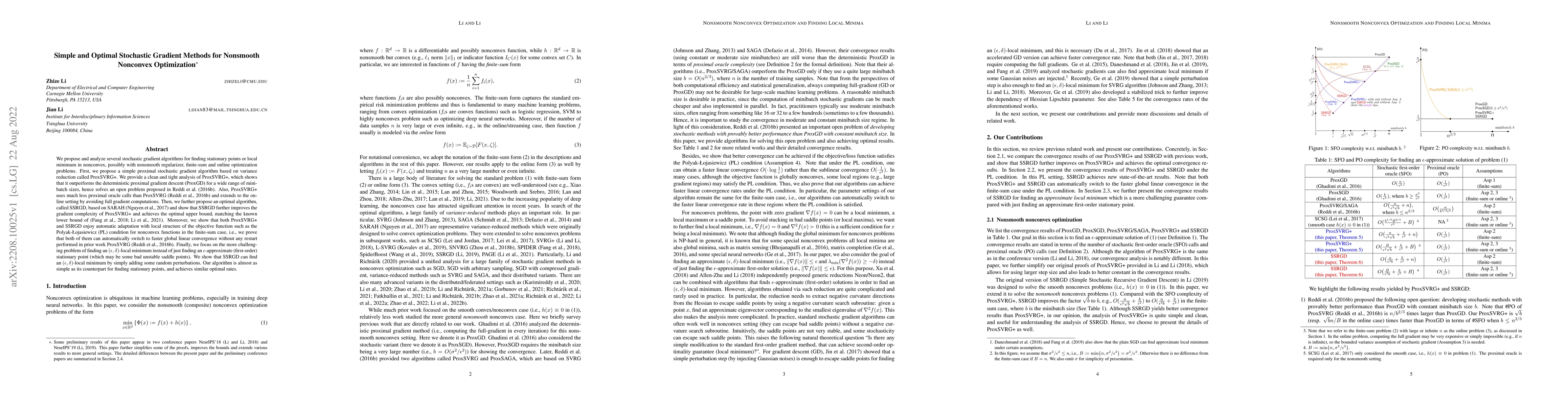 Thumbnail for Simple and Optimal Stochastic Gradient Methods for Nonsmooth Nonconvex
  Optimization