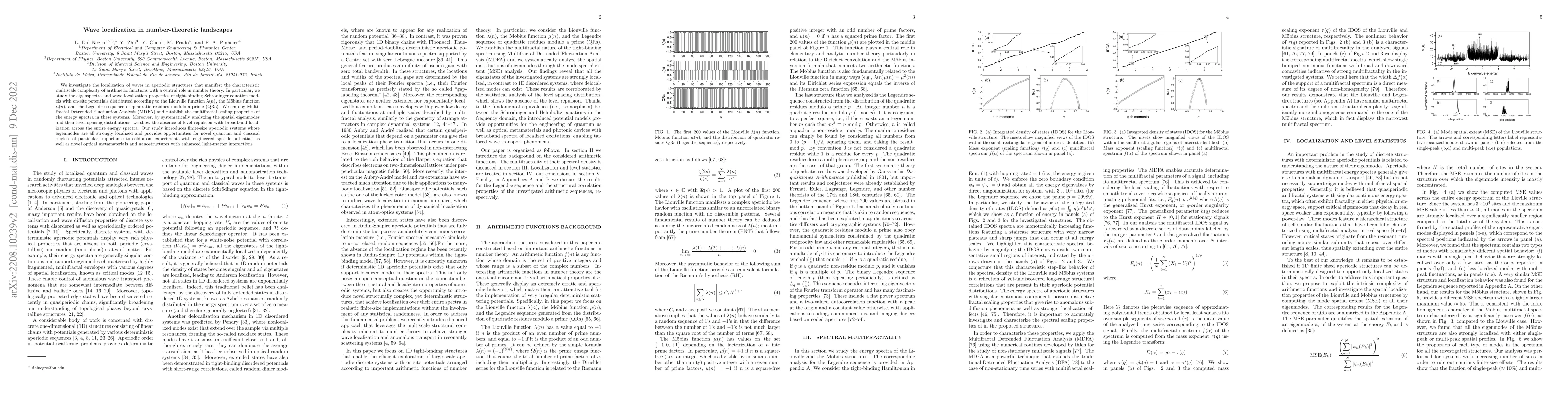 Thumbnail for Wave localization in number-theoretic landscapes