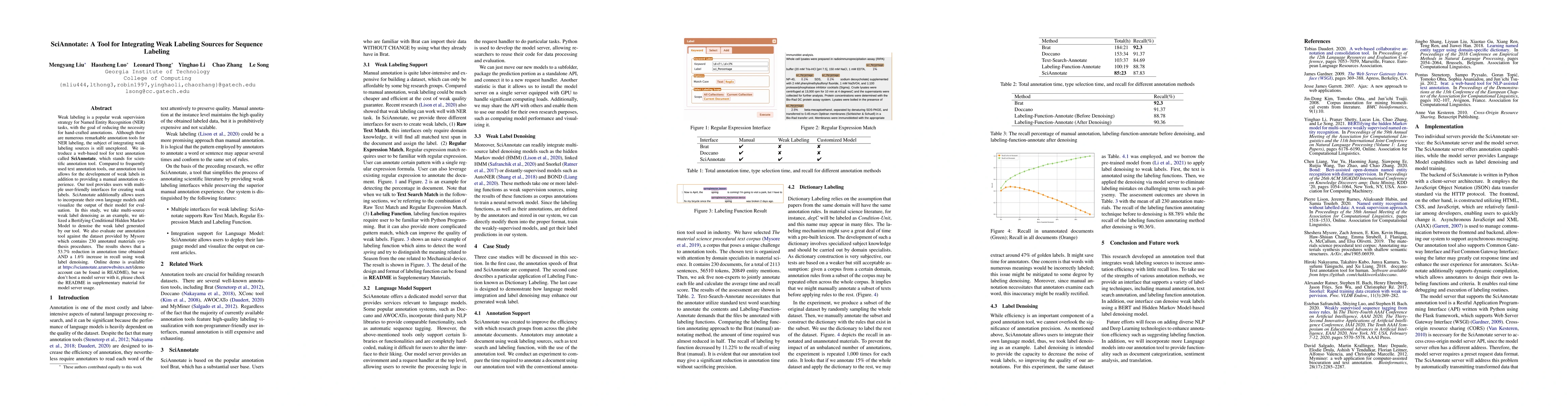 Thumbnail for SciAnnotate: A Tool for Integrating Weak Labeling Sources for Sequence
  Labeling