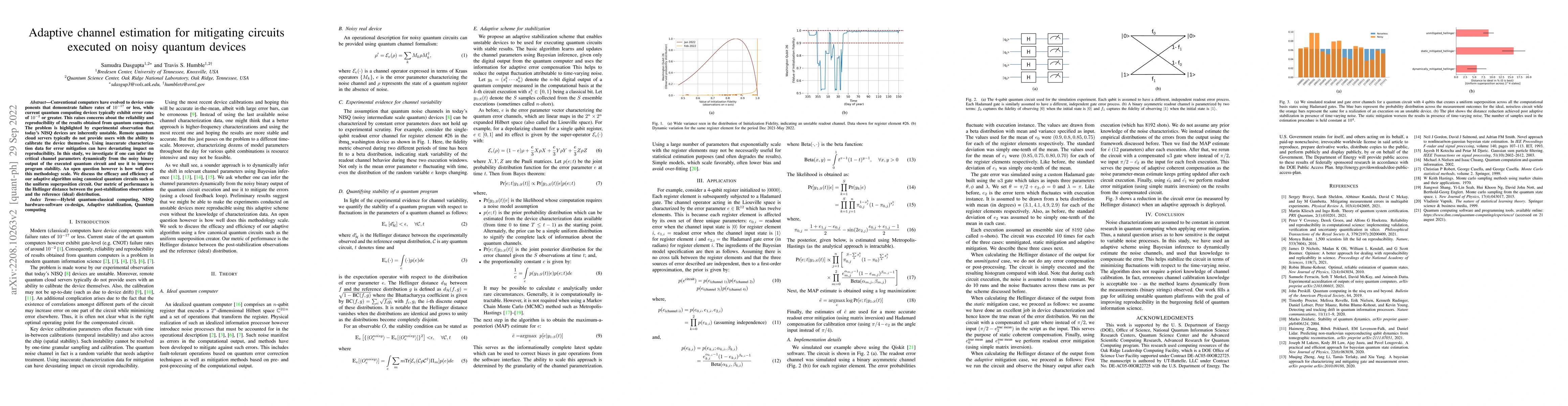 Thumbnail for Adaptive channel estimation for mitigating circuits executed on noisy
  quantum devices