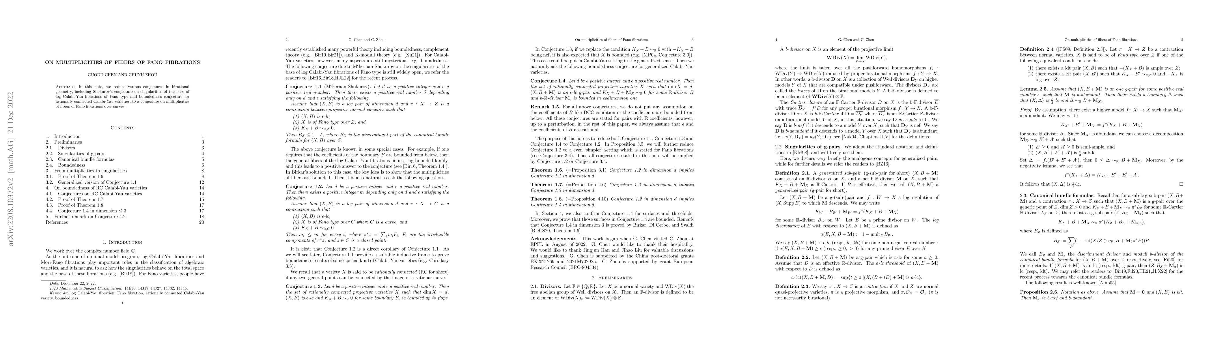 Thumbnail for On multiplicities of fibers of Fano fibrations