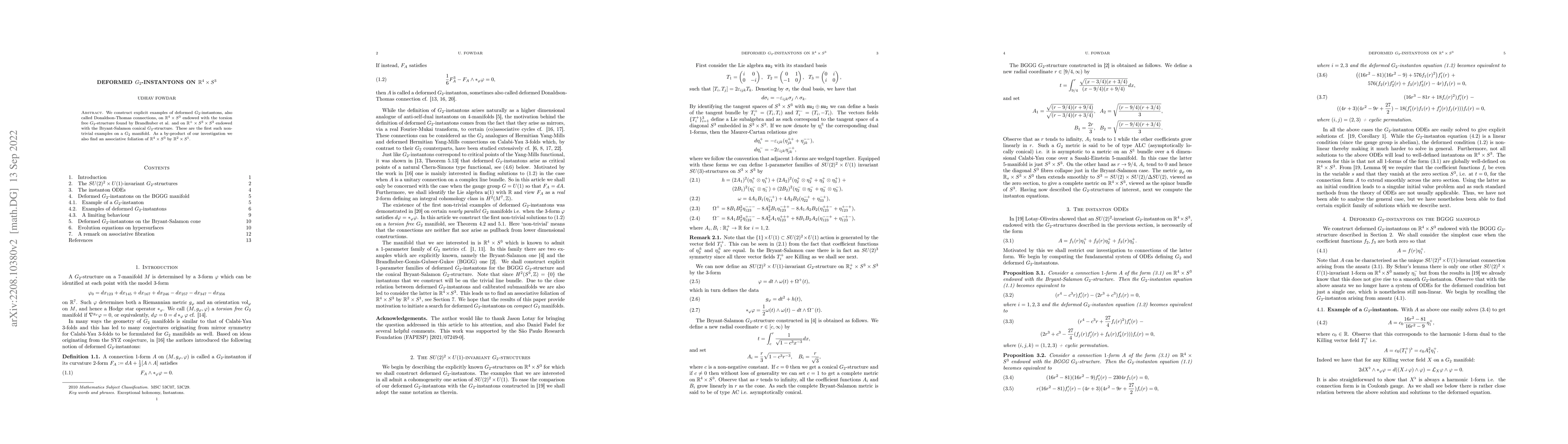 Thumbnail for Deformed $G_2$-instantons on $\mathbb{R}^4 \times S^3$