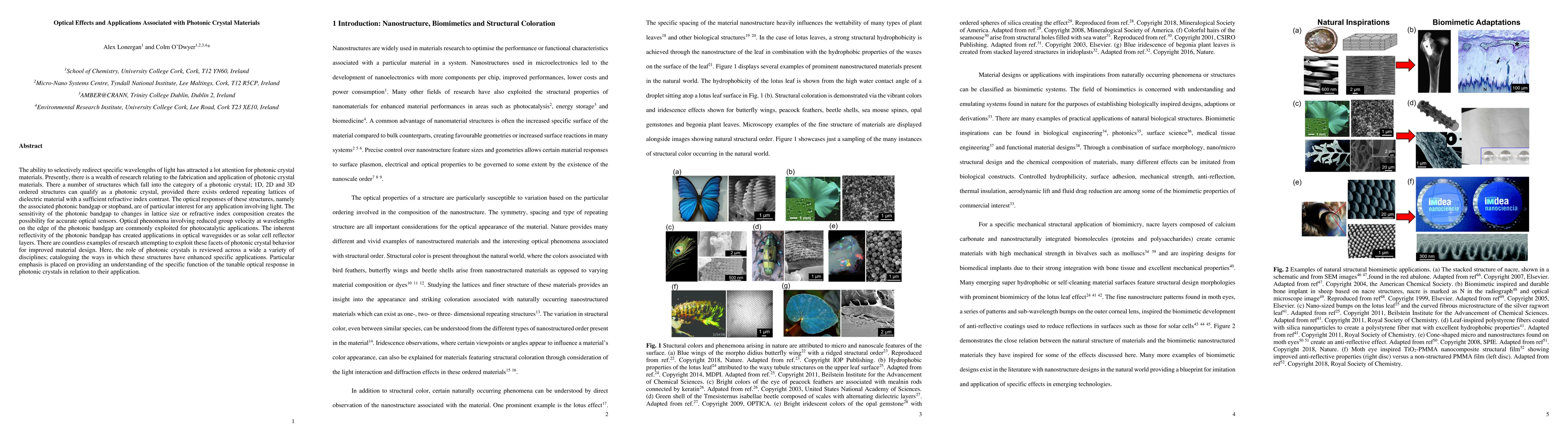 Thumbnail for Optical Effects and Applications Associated with Photonic Crystal
  Materials