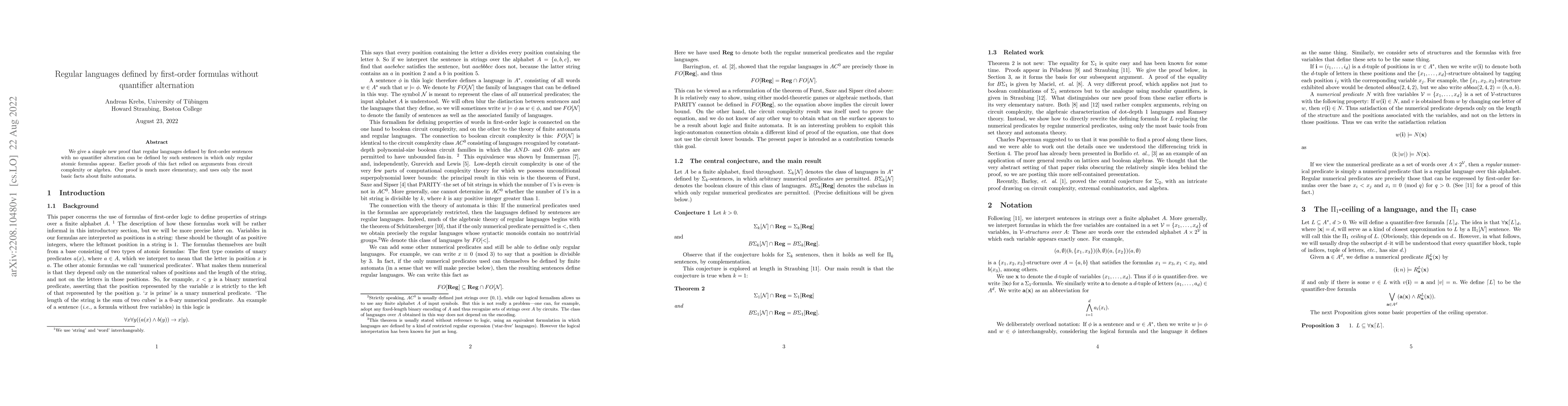 Thumbnail for Regular languages defined by first-order formulas without quantifier
  alternation