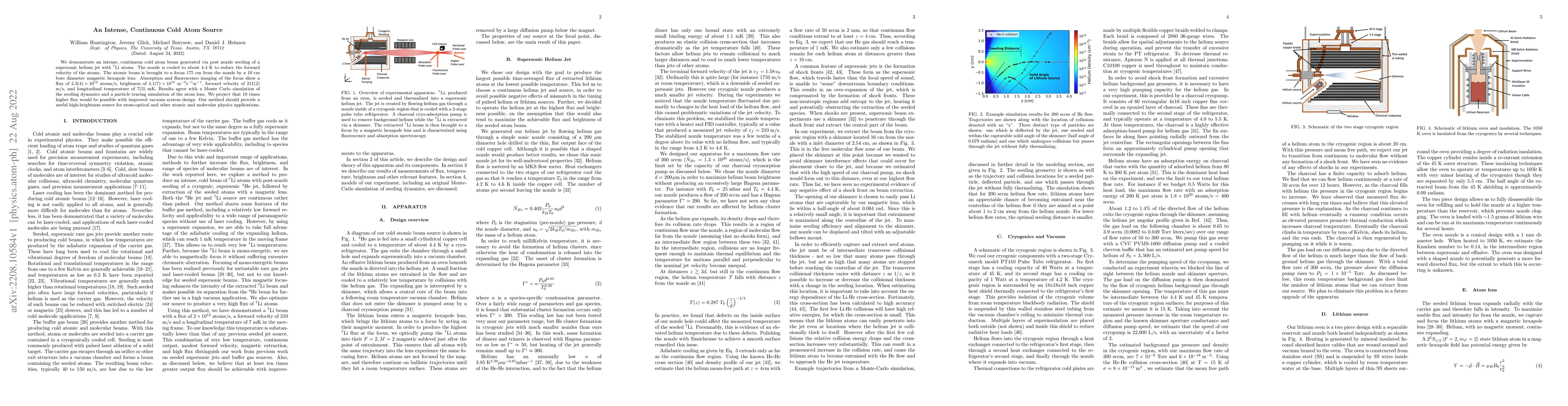 Thumbnail for An Intense, Continuous Cold Atom Source