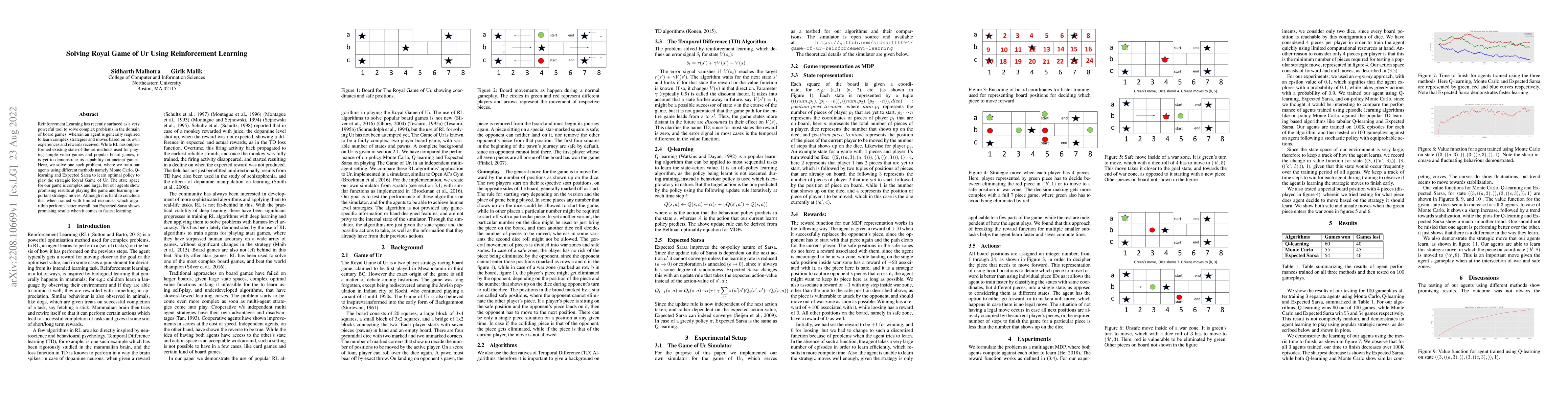 Thumbnail for Solving Royal Game of Ur Using Reinforcement Learning
