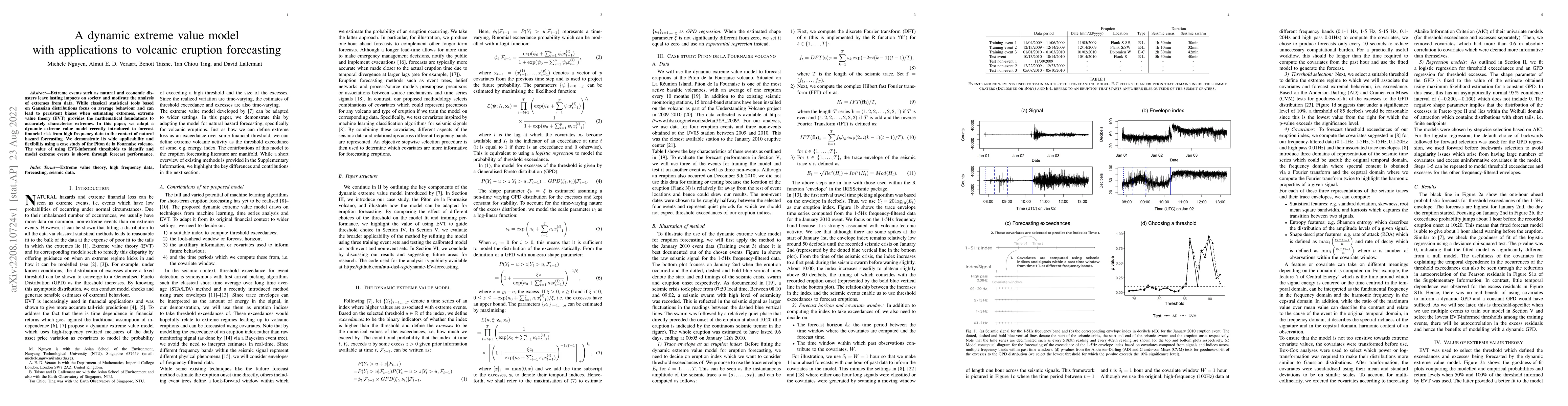 Thumbnail for A dynamic extreme value model with applications to volcanic eruption
  forecasting