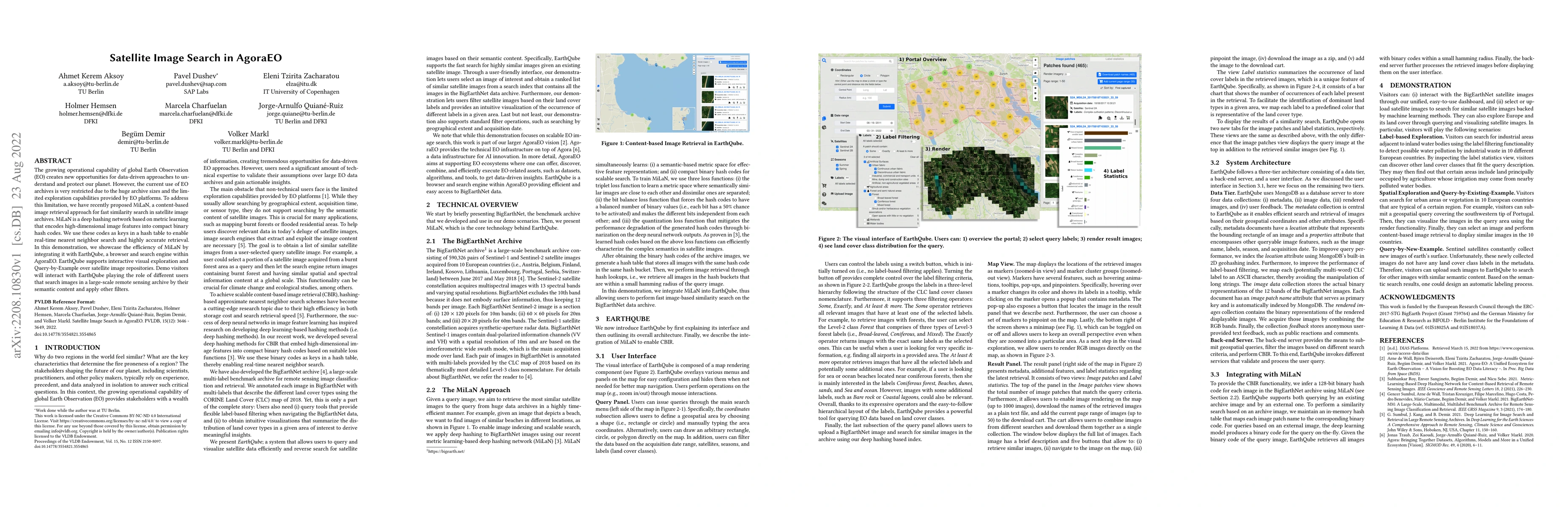 Thumbnail for Satellite Image Search in AgoraEO