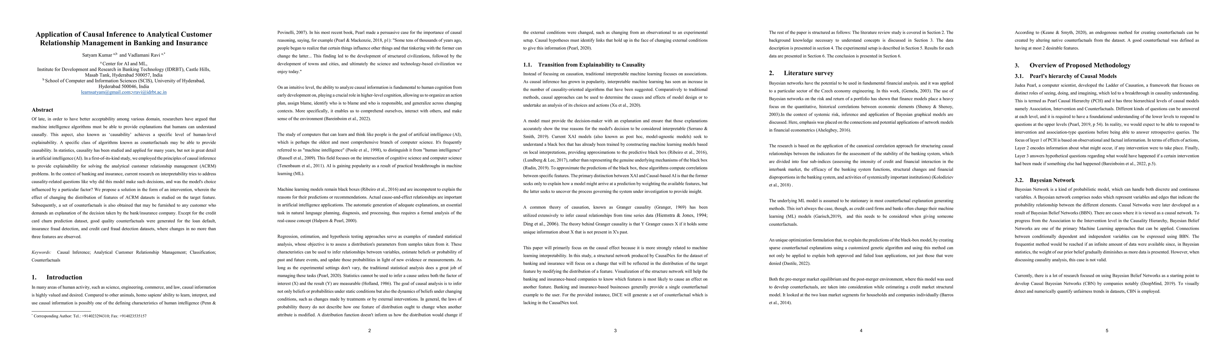 Thumbnail for Application of Causal Inference to Analytical Customer Relationship
  Management in Banking and Insurance