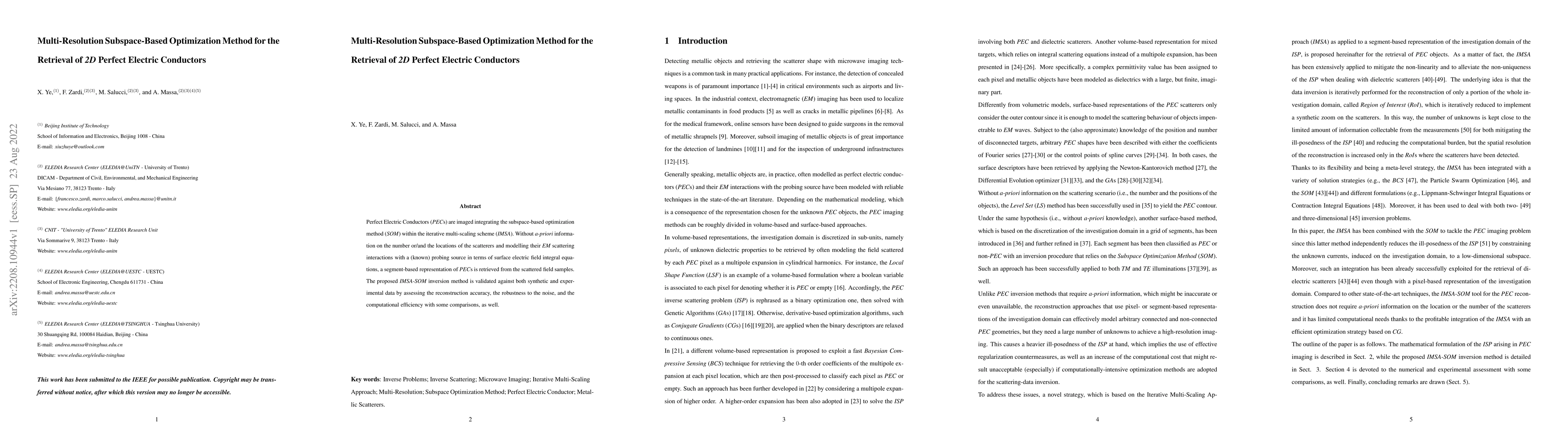Thumbnail for Multi-Resolution Subspace-Based Optimization Method for the Retrieval of
  2D Perfect Electric Conductors