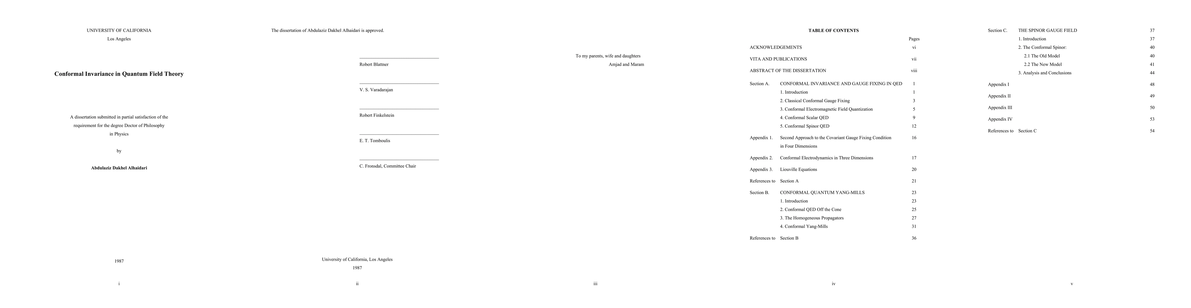 Thumbnail for Conformal Invariance in Quantum Field Theory