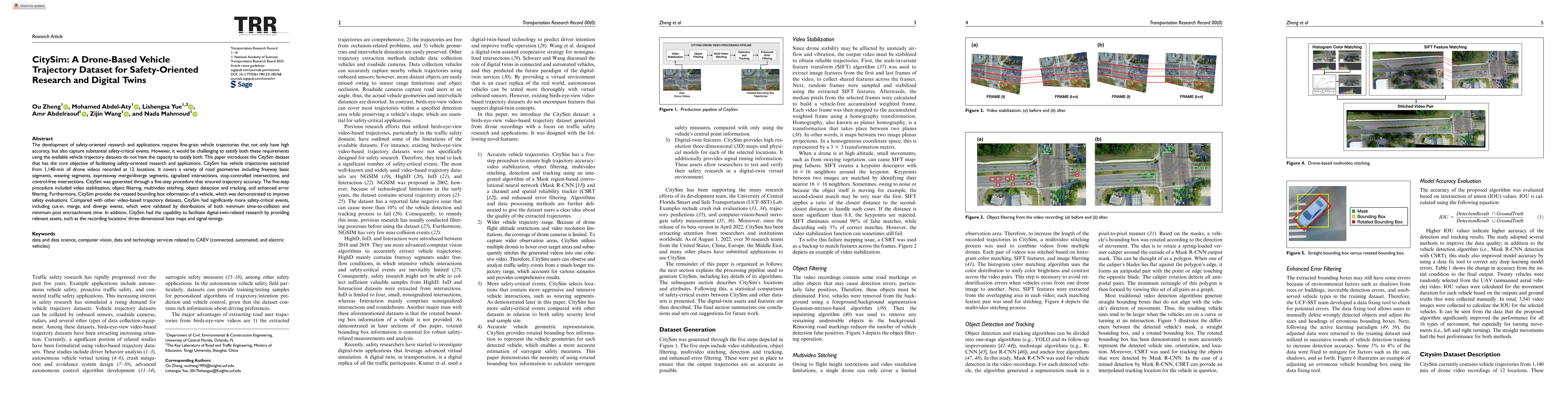 Thumbnail for CitySim: A Drone-Based Vehicle Trajectory Dataset for Safety Oriented
  Research and Digital Twins