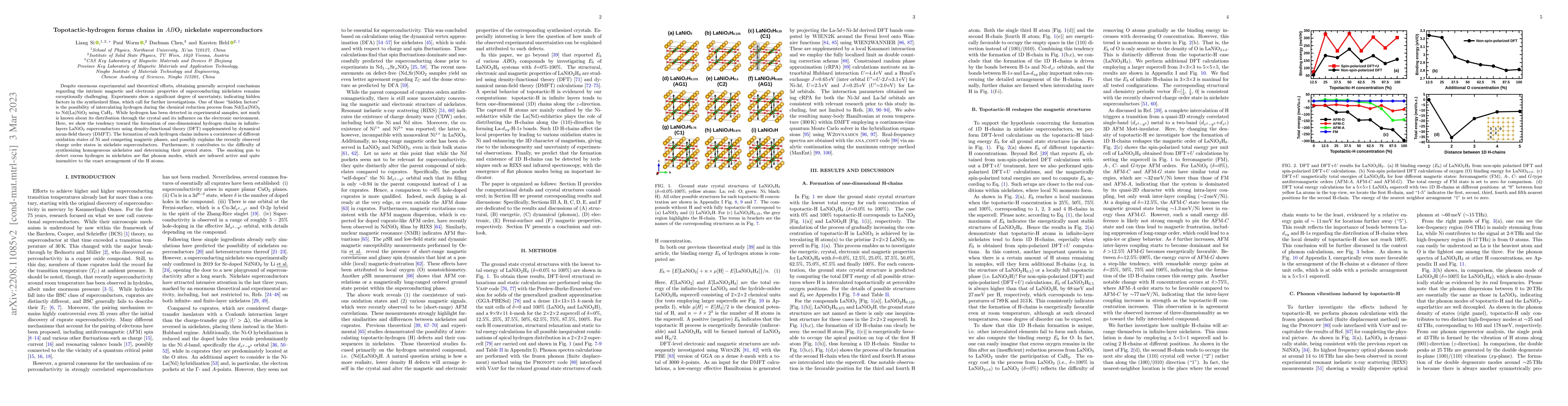 Thumbnail for Topotactic-hydrogen forms chains in $AB$O$_2$ nickelate superconductors