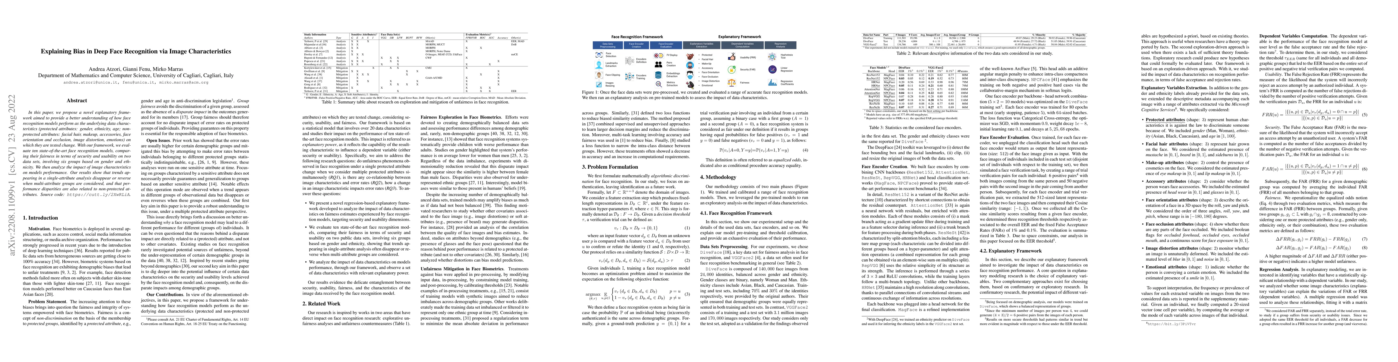 Thumbnail for Explaining Bias in Deep Face Recognition via Image Characteristics
