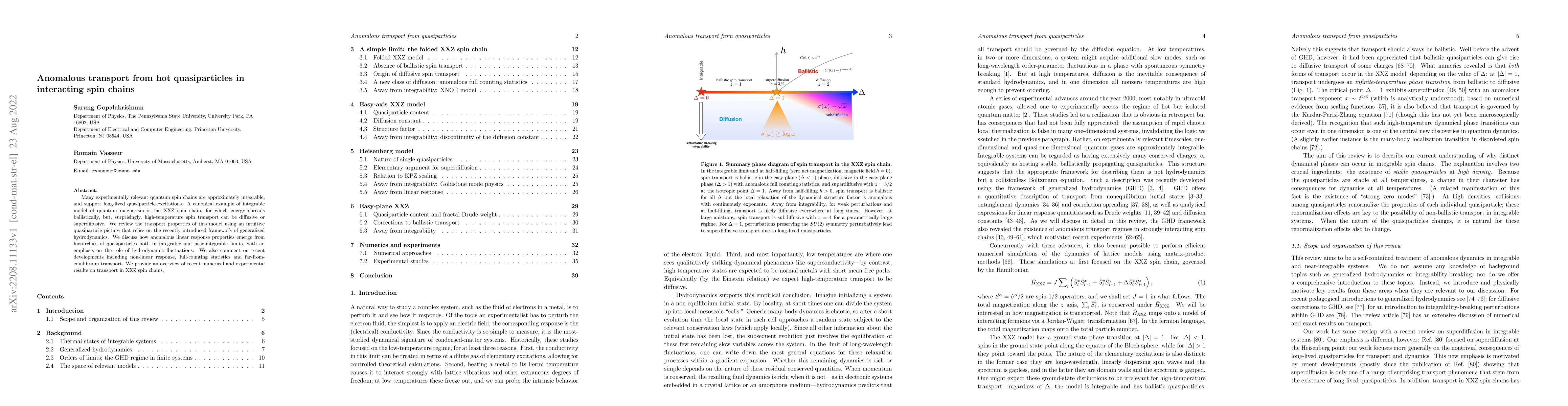 Thumbnail for Anomalous transport from hot quasiparticles in interacting spin chains