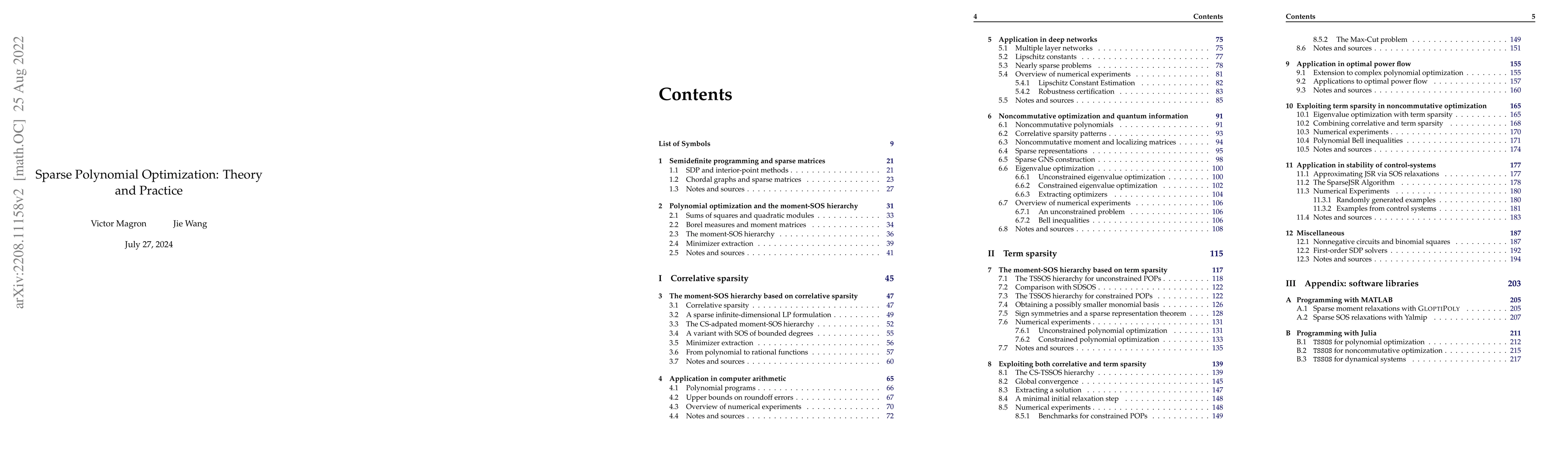 Thumbnail for Sparse Polynomial Optimization: Theory and Practice