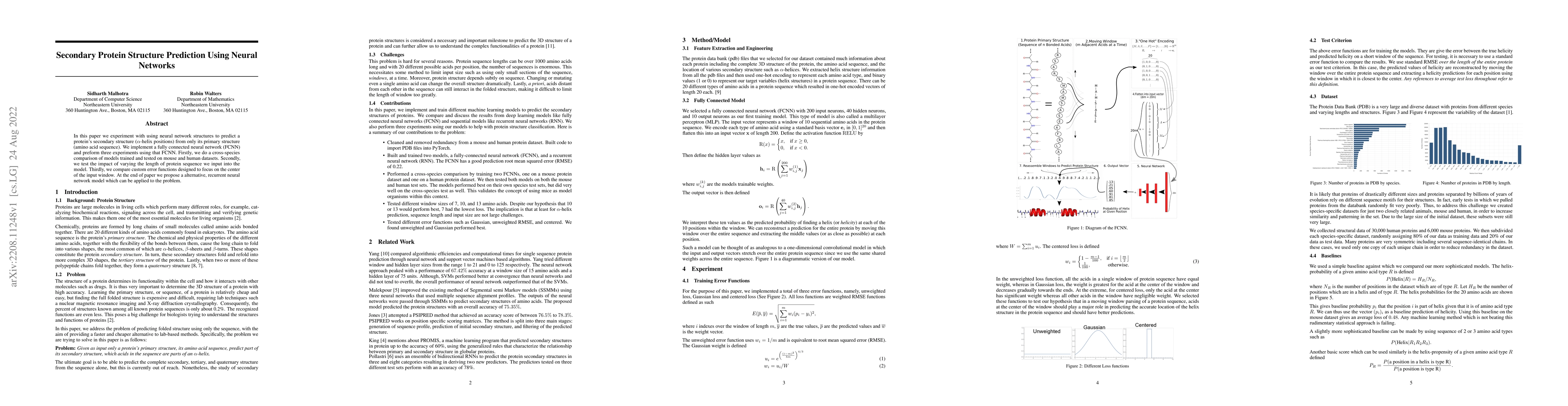 Thumbnail for Secondary Protein Structure Prediction Using Neural Networks