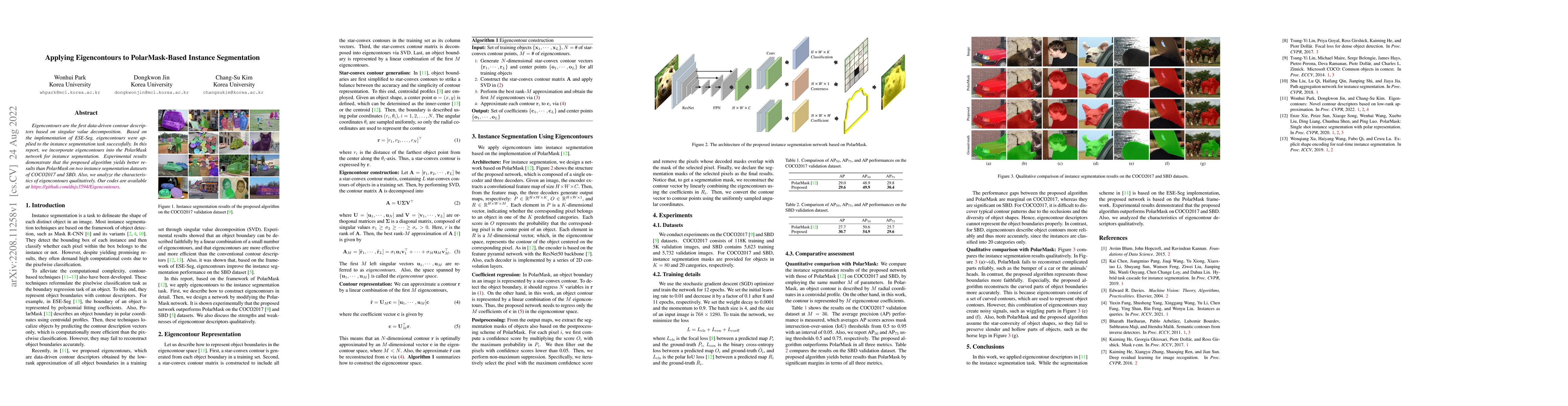 Thumbnail for Applying Eigencontours to PolarMask-Based Instance Segmentation