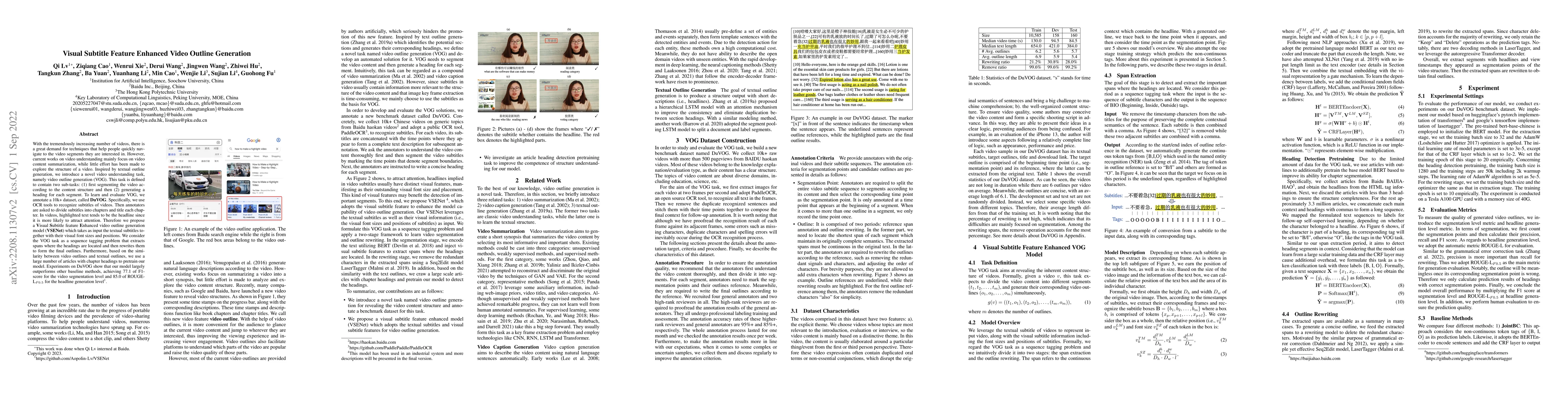 Thumbnail for Visual Subtitle Feature Enhanced Video Outline Generation