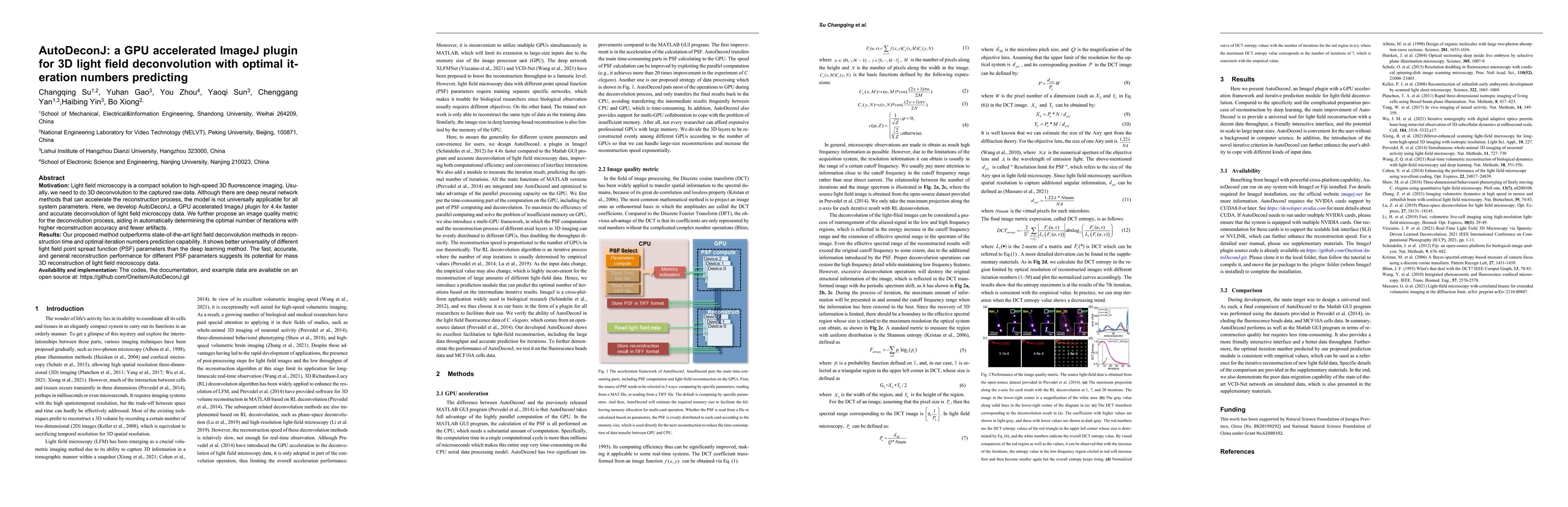 Thumbnail for AutoDeconJ: a GPU accelerated ImageJ plugin for 3D light field
  deconvolution with optimal iteration numbers predicting