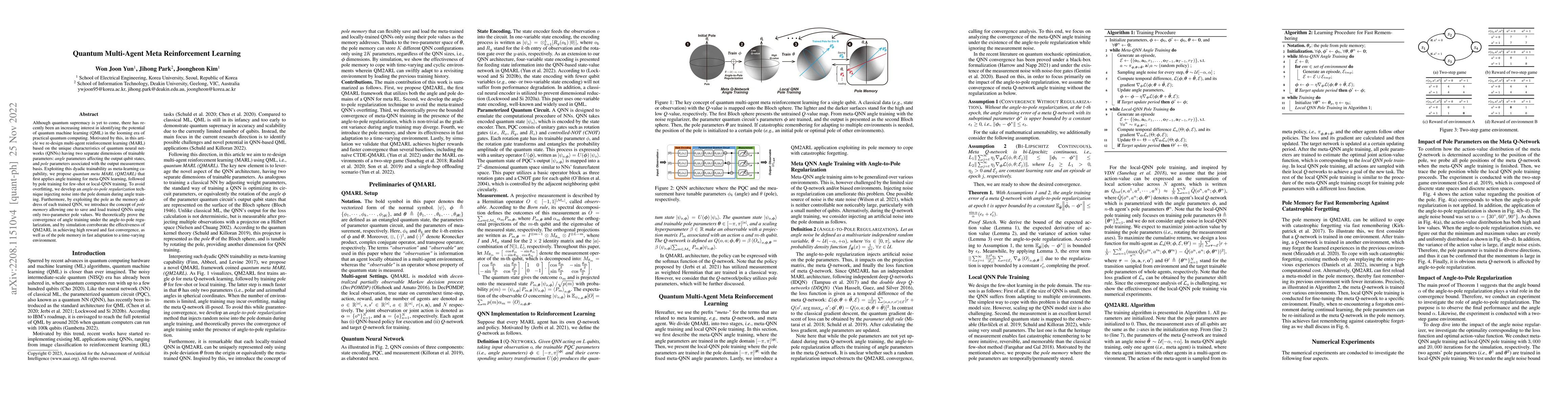 Thumbnail for Quantum Multi-Agent Meta Reinforcement Learning