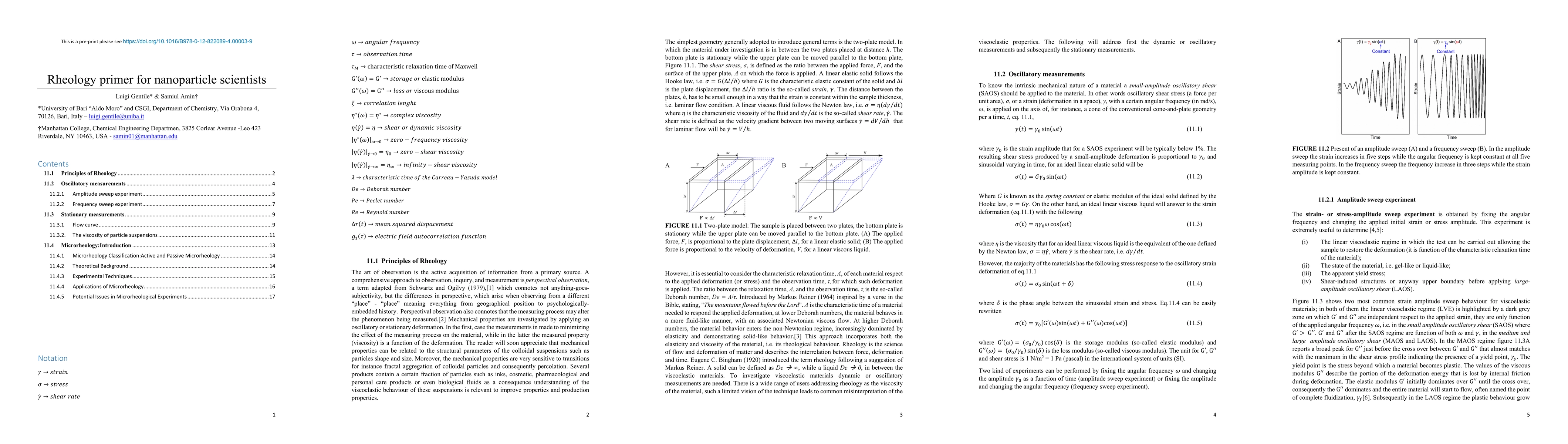 Thumbnail for Rheology primer for nanoparticle scientists