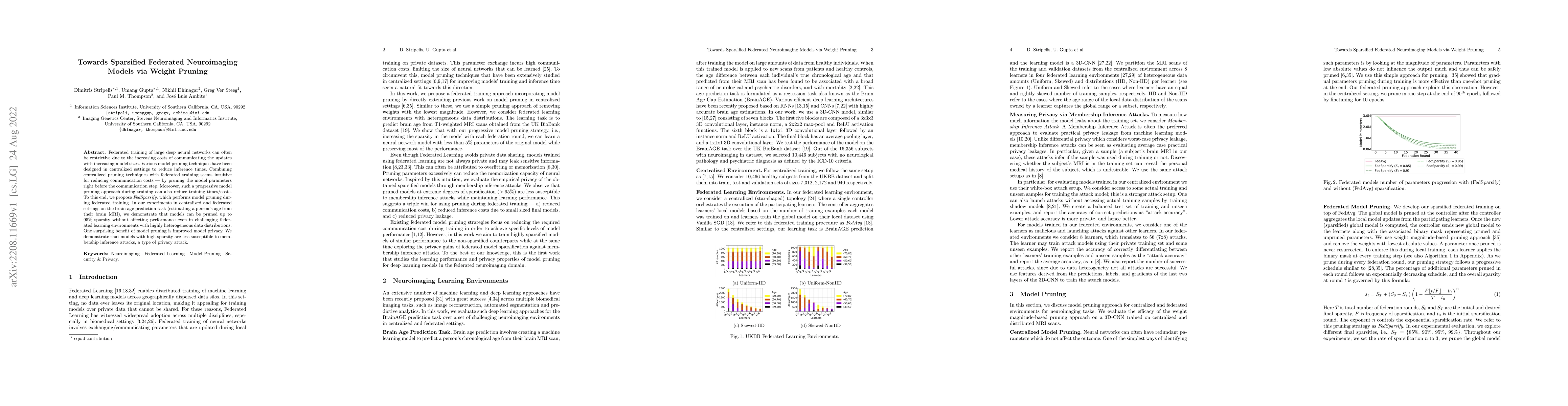 Thumbnail for Towards Sparsified Federated Neuroimaging Models via Weight Pruning