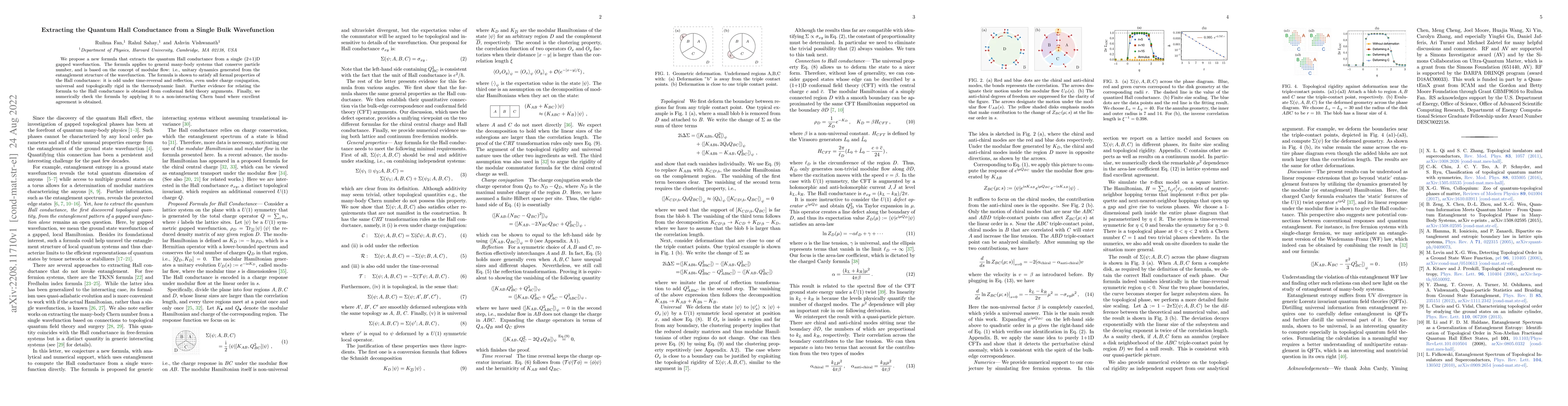 Thumbnail for Extracting the Quantum Hall Conductance from a Single Bulk Wavefunction