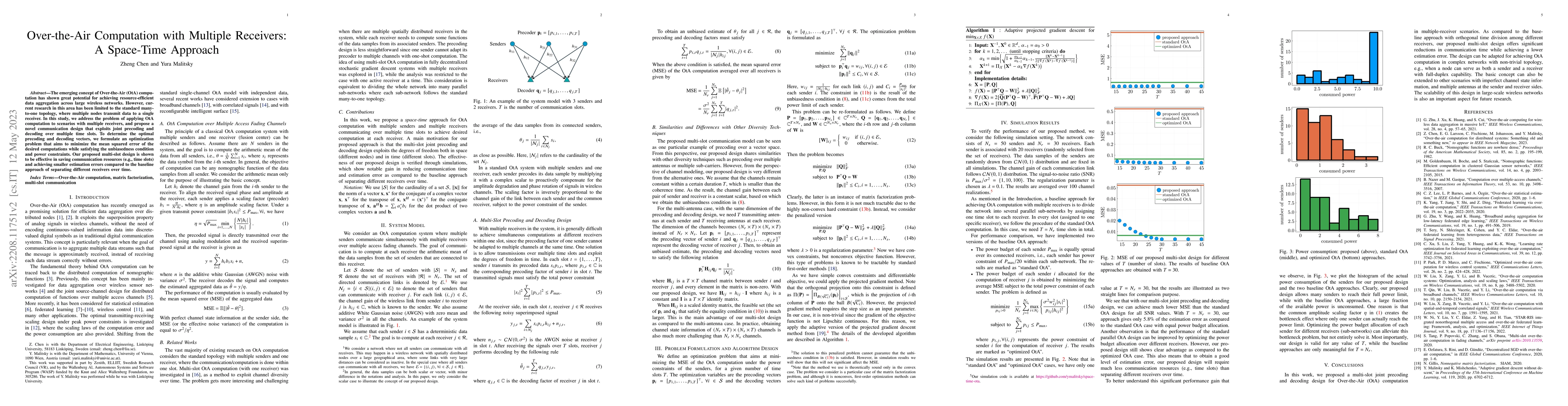 Thumbnail for Over-the-Air Computation with Multiple Receivers: A Space-Time Approach