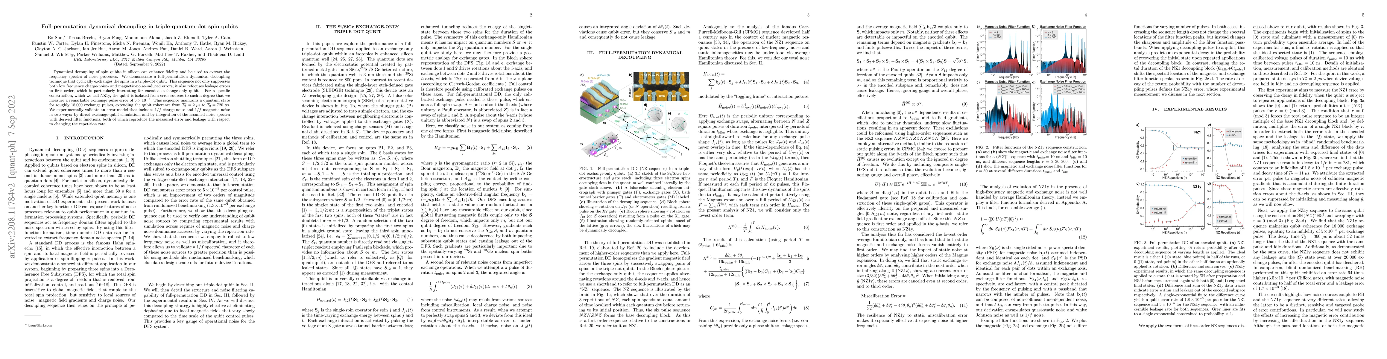 Thumbnail for Full-permutation dynamical decoupling in triple-quantum-dot spin qubits