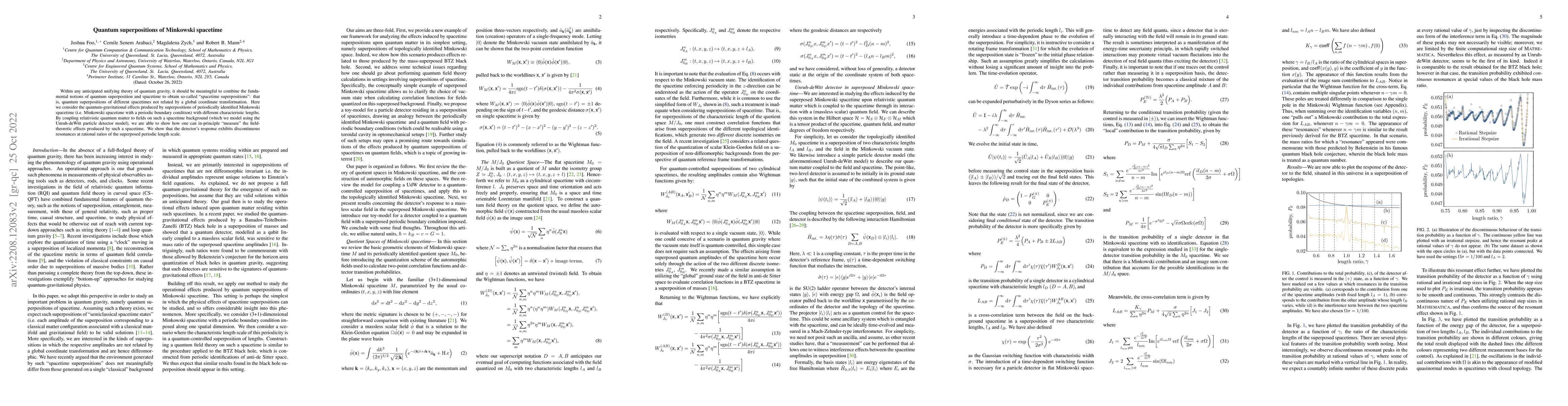Thumbnail for Quantum superpositions of Minkowski spacetime
