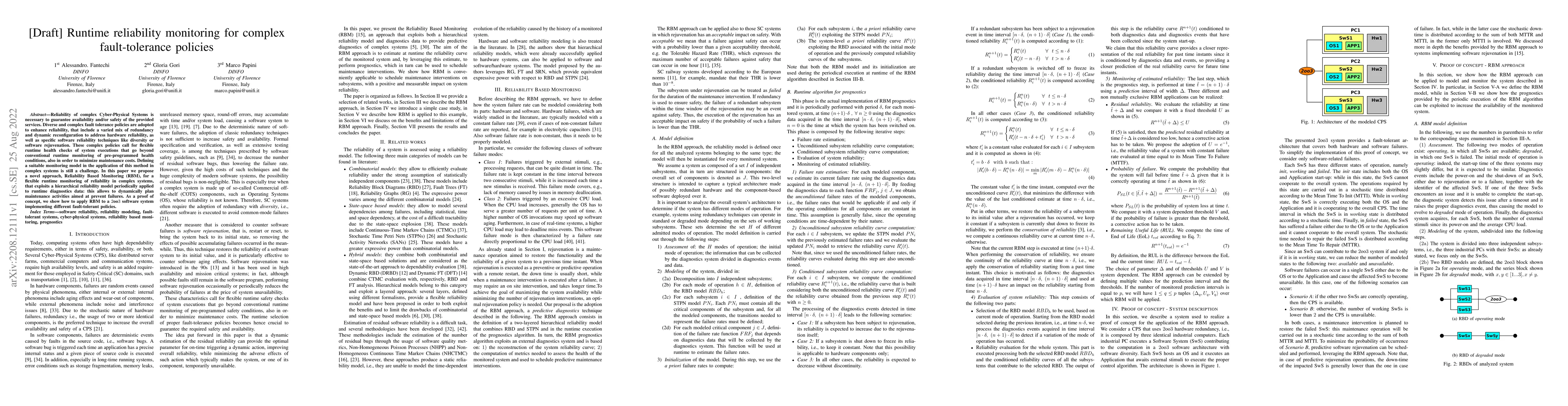 Thumbnail for Runtime reliability monitoring for complex fault-tolerance policies