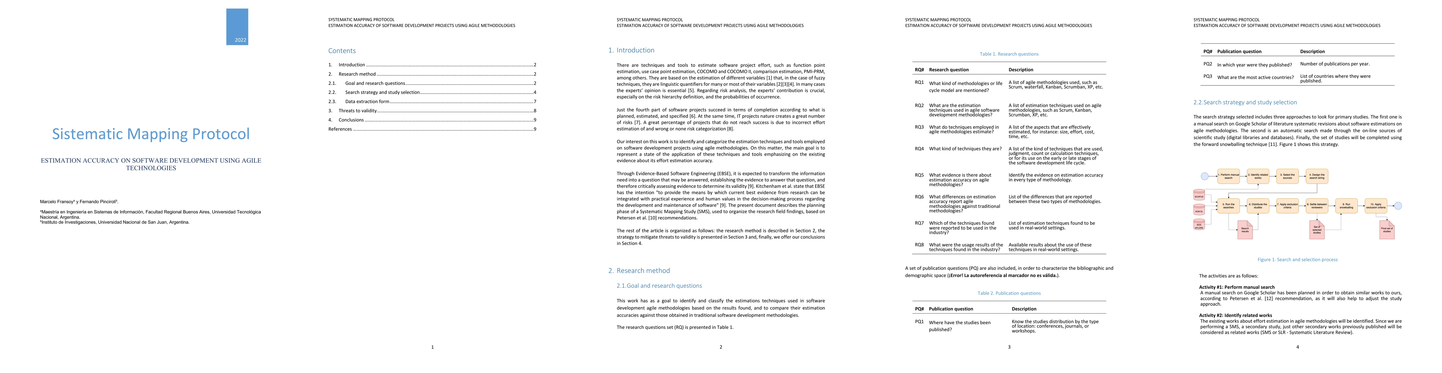 Thumbnail for Sistematic mapping protocol - estimation accuracy on software
  development using agile technologies