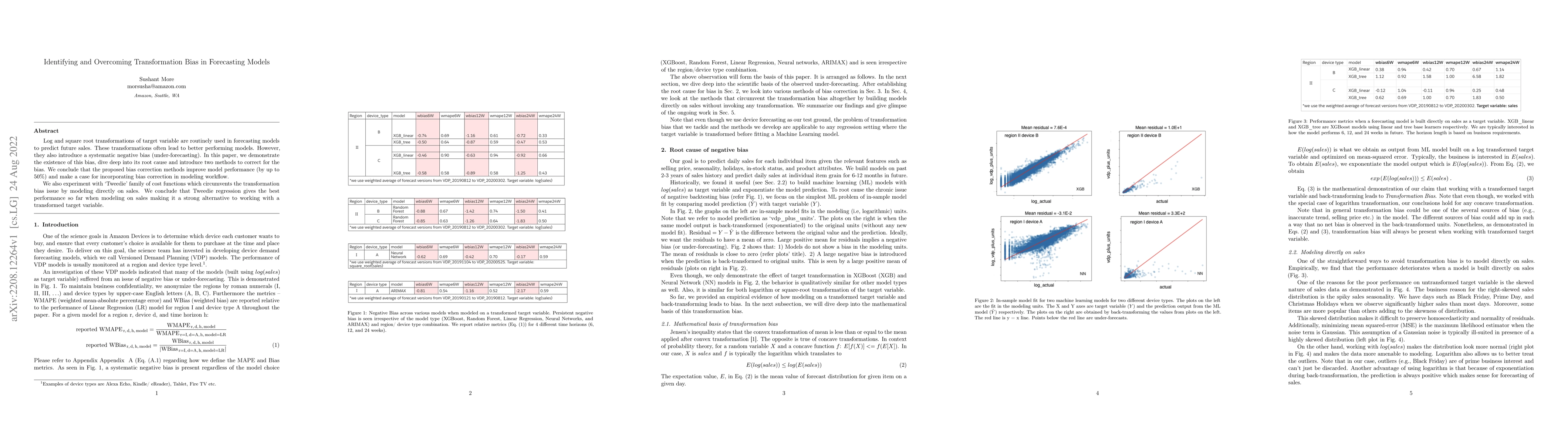 Thumbnail for Identifying and Overcoming Transformation Bias in Forecasting Models