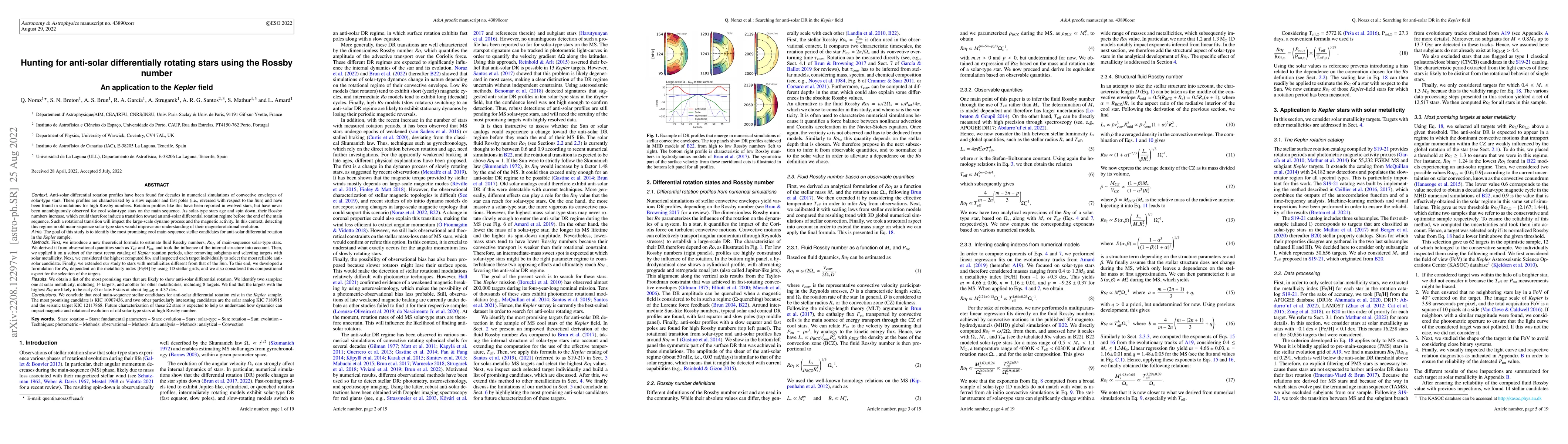Thumbnail for Hunting for anti-solar differentially rotating stars using the Rossby
  number -- An application to the Kepler field