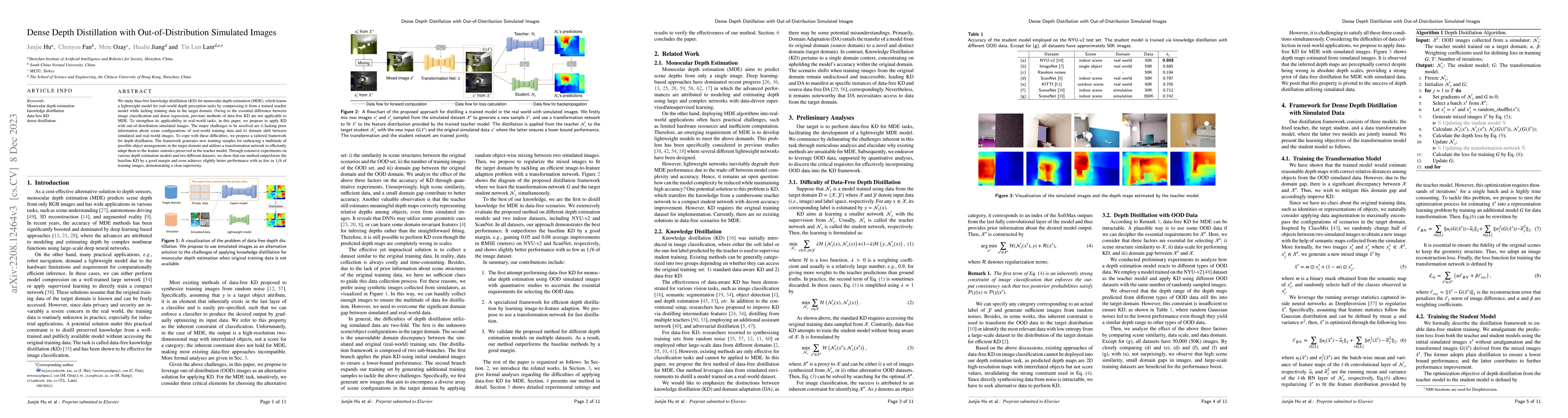 Thumbnail for Dense Depth Distillation with Out-of-Distribution Simulated Images