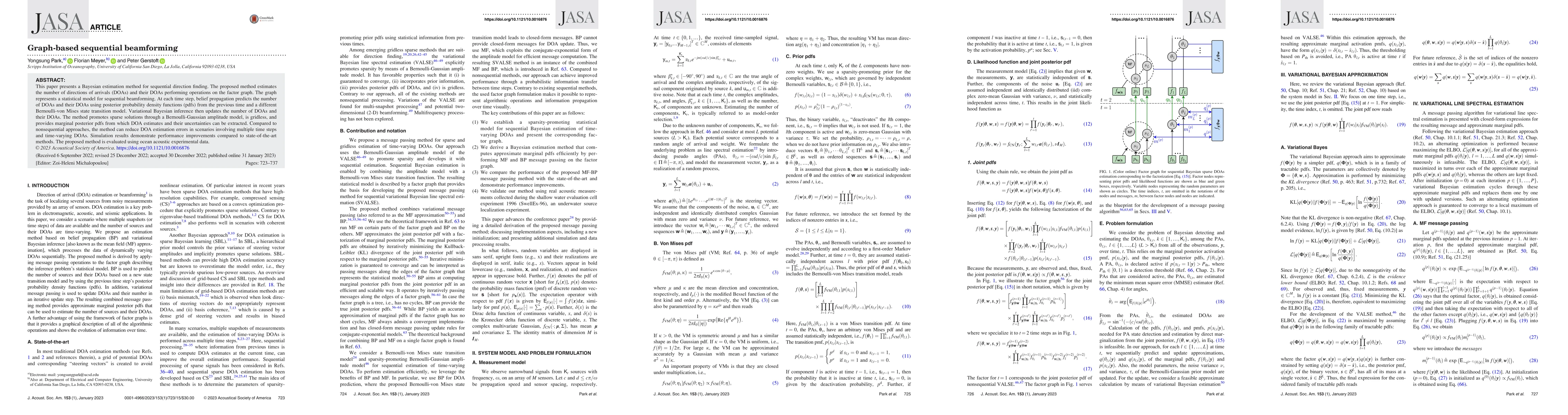 Thumbnail for Graph-based sequential beamforming