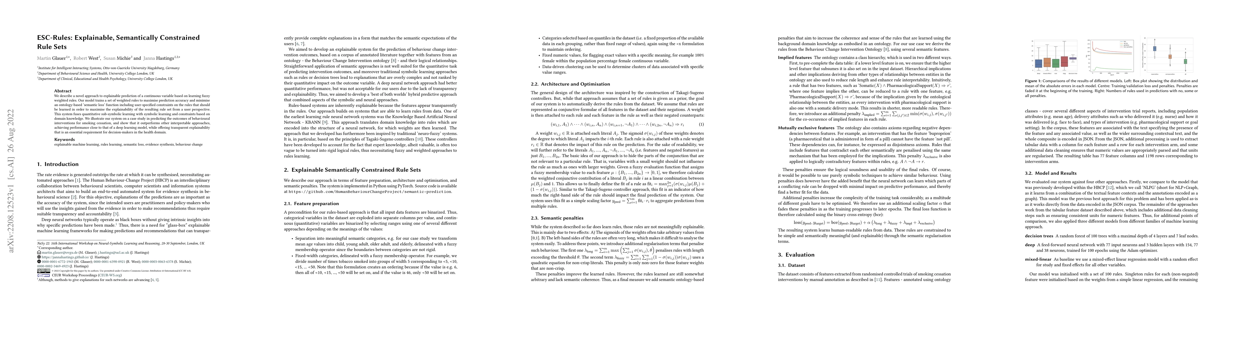Thumbnail for ESC-Rules: Explainable, Semantically Constrained Rule Sets