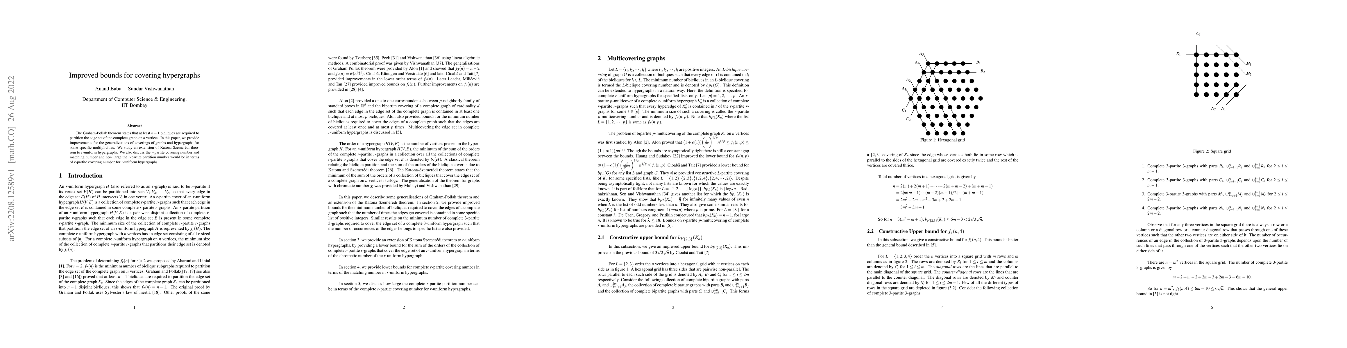 Thumbnail for Improved bounds for covering hypergraphs